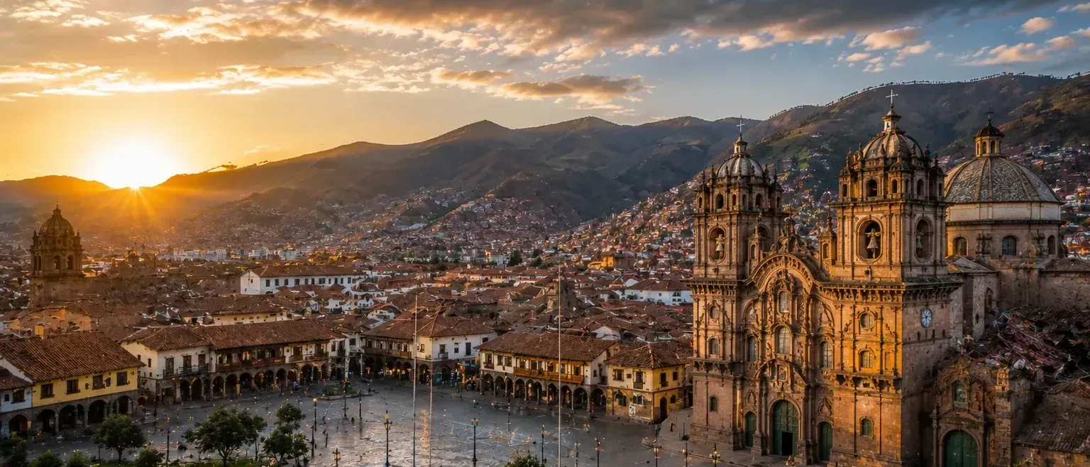 Cusco al atardecer